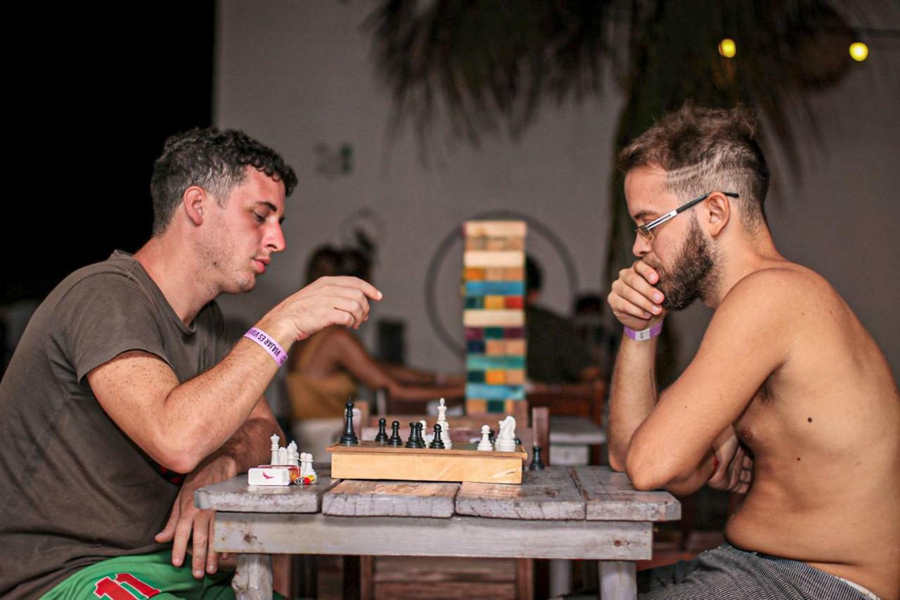 Les Trois Singes - Friendly Hostel Isla Mujeres Eksteriør bilde